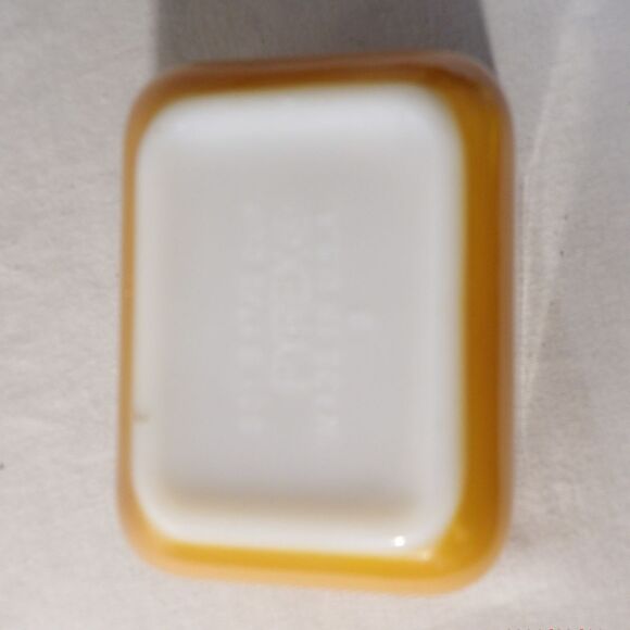 VINTAGE 501 PYREX 1 1/2 CUP SMALL REFRIGERATOR DISH NO LID‎ BUTTERFLY GOLD - Picture 4 of 4